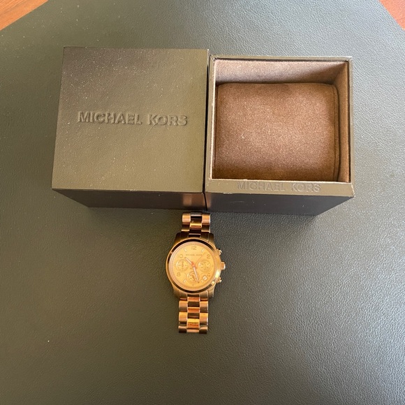 Michael Kors MK-5128 Chronograph Rose Gold Watch